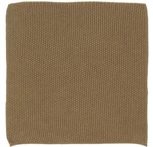 Ib Laursen Spültuch Spüllappen Mynte gestrickt in gelb von Ib Laursens