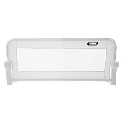 ABUS Bettgitter Eric - Faltbares Rausfallschutzgitter für Babys und Kinder - Betten | 100 cm lang, extra hoher Rausfallschutz für sicheres Schlafen, faltbar und ideal für Reisen, sorgt für zuverlässige Absturzsicherung.