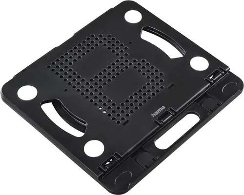 Hama Notebook-Stand Rotation – Flexibel und Ergonomisch - Der Hama Notebook-Stand Rotation bietet eine 360° Drehbarkeit und Neigbarkeit für optimalen Komfort. Ideal für die Nutzung bis 39 cm (15,4 Zoll) und sorgt für eine bessere Ergonomie beim Arbeiten am Computer.