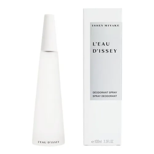 Issey Miyake L`Eau D`Issey Deodorant Spray 100 ml - Deo für alle Hauttypen mit blumigem Duft, bietet zuverlässigen Schutz und ein trockenes Hautgefühl für unbeschwerte Tage.
