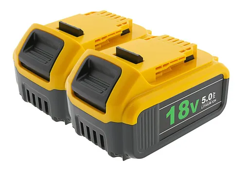 Patona 2er-Set DCB184 18V XR 5.0Ah Akkus für DeWalt - Hochleistungsakkus im 2er-Set für eine lange Laufzeit und zuverlässige Energieversorgung bei Elektrowerkzeugen. Ideal für Profis und Heimwerker.