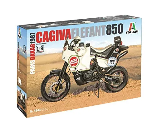 Italeri 4643 Cagiva Elephant 850 Winner 1987 Modellbausatz von Italeri