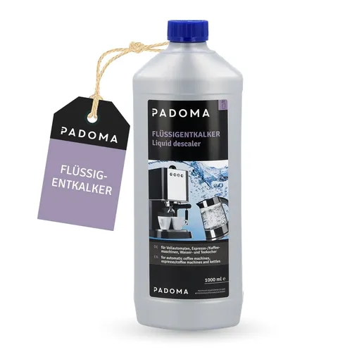 Padoma 10090133 Flüssigentkalker PADOMA für Kaffeemaschine Wasserkocher 1000ml