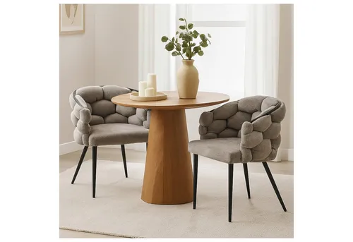 HTI-Living Esszimmerstuhl Alsen Schwarz Braun in braun von HTI-Line