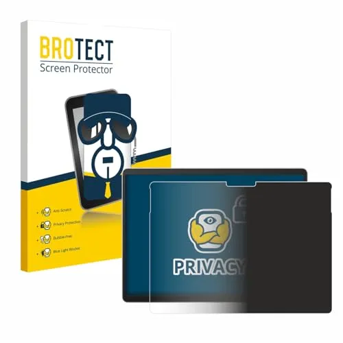 BROTECT Anti-Spy Blickschutzfolie für Microsoft Surface Pro 9/10 Privacy Screen Protector [Displayschutz-Folie, Sichtschutz, Blaulichtfilter]