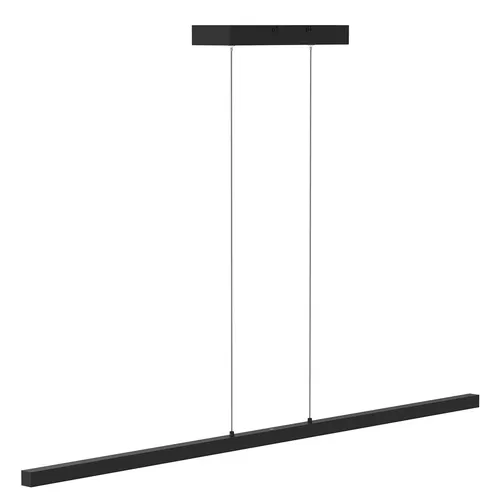 Mexlite Pendelleuchte 2745ZW dimmbar 1-flammig LED 20W - Moderne Pendelleuchte für stilvolle Beleuchtung, dimmbar und mit 2000 Lumen Helligkeit, ideal für gemütliche Atmosphären in jedem Raum.