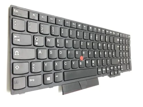 T-ProTek DEUTSCHE - Schwarz Tastatur Keyboard kompatibel für Lenovo ThinkPad L580 20LW000XMZ