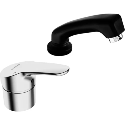 Hansa HANSAMIX Einhand-Einlochbatterie für Fri in silber von Hansa