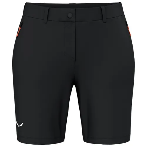 Salewa Damen Puez Talvena Durastretch Shorts, Black Out, XL EU - Wanderhosen für Damen, leicht, windabweisend und schnelltrocknend – ideal für sommerliche Trekkingtouren mit 4-Wege-Stretch für optimale Bewegungsfreiheit.