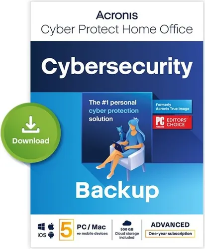 Acronis Cyber Protect Advanced Subscription 5 Geräte, 500GB Cloud-Speicher