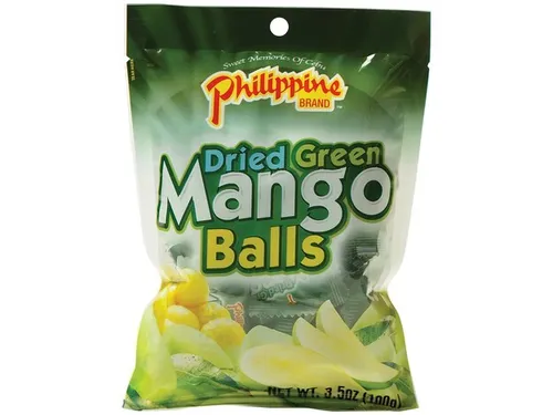 Philippine Brand Getrocknete Grüne Mango Kügelchen Mango Balls 100g