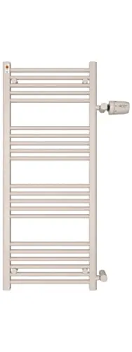 MERT Austausch Badheizkörper weiß gerade 500*1200 mm - Heizkörper für effiziente Wärme, ideal für Zentralheizungen. Mit 496 Watt Wärmeleistung und hochwertigem Stahl, sorgt er für angenehme Temperaturen.