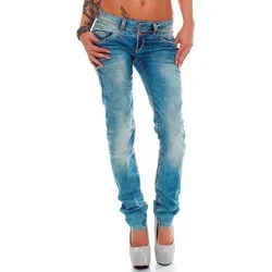 Cipo & Baxx 5-Pocket-Jeans BA-CBW0347A mit doppeltem Bund von CIPO & BAXX