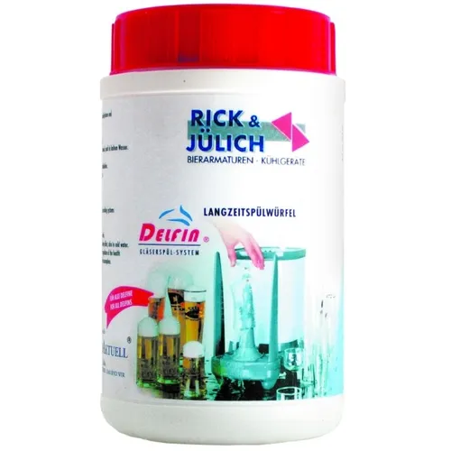 Delfin Spültabs stabiler Bierschaum Gläserspüler 125 Würfel (28,46 EUR/kg)