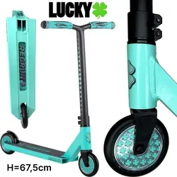 Lucky Recruit Mini Stunt-Scooter in türkis von Lucky Pro Scooters