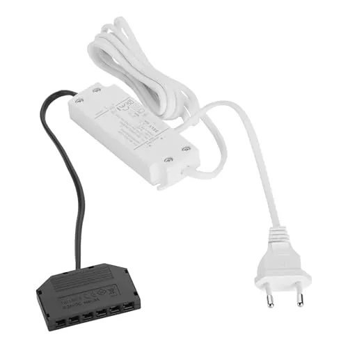 SOTECH LED Transformator 12 VDC / 15 W mit 6-fach Verteiler von SO-TECH