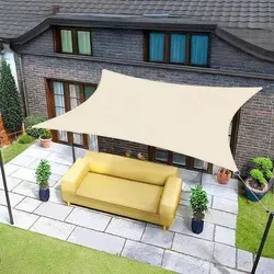 Sonnensegel 3x3m Wasserdicht mit UV-Schutz 95%