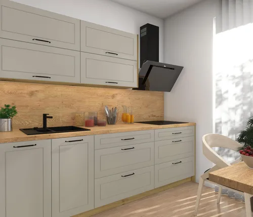 Modulare Küchenzeile KVANTUM 250cm – Flexibel & Stilvoll