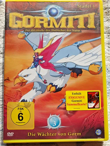 Gormiti - Staffel 1.3: Die Wächter von Gorm DVD NEU OVP + Exklusive Sammelkarte