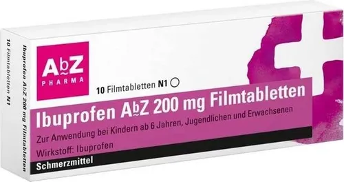 Ibuprofen Abz 200 mg Filmtabletten