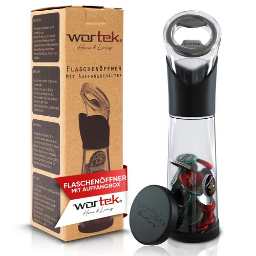 Flaschenöffner mit Auffangbehälter von wortek