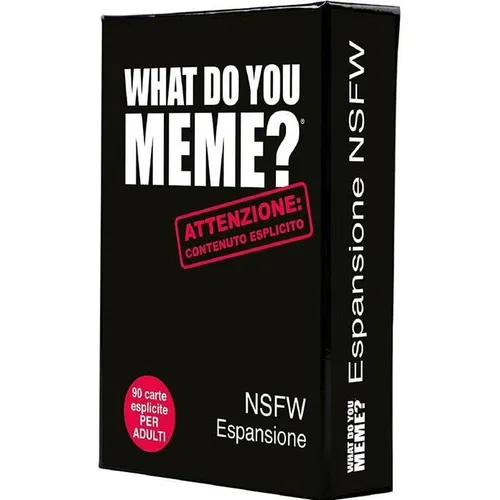 Rocco Giocattoli What do You Meme? - NSFW expansion: Italian edition (Italienisch) (GTAV1622)