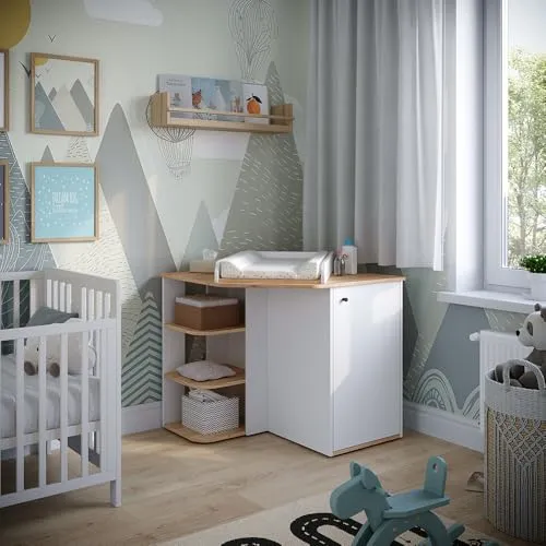 Wickeltische Weiß von Vicco