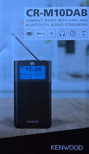 Kenwood CR-M10DAB-H DAB+ Radio UKW Bluetooth Wecker AUX Kopfhöreranschluss OVP