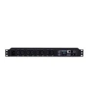CyberPower Switched Metered-by-Outlet PDU81004 - Stromverteilungseinheit (Rack - einbaufähig) - Wechselstrom 100-240 V - Ethernet, USB, serial - Eingabe, Eingang IEC 60320 C14 - Ausgangsanschlüsse: 8 (IEC 60320 C13) - 1U - 3,05 m Schnur (PDU81004)
