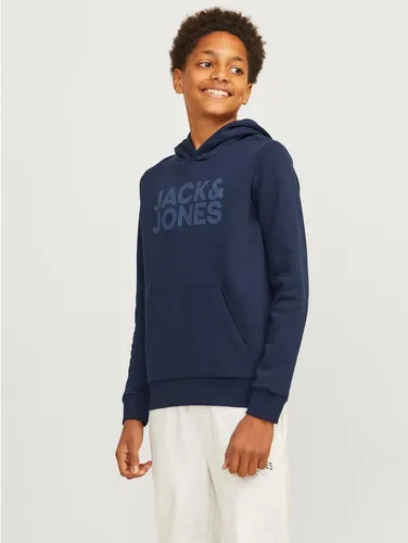 JACK&JONES JUNIOR JJECORP Logo Sweat Hood NOOS JNR - Kapuzenpullover für Jungen von JACK&JONES JUNIOR, aus hochwertiger Baumwolle für optimalen Tragekomfort und lässigen Look.