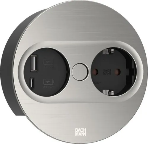 BACHMANN Einbausteckdose TWIST 2 von Bachmann