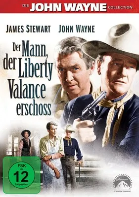DVD DER MANN DER LIBERTY VALLANCE ERSCHOSS # John Wayne, James Stewart ++NEU