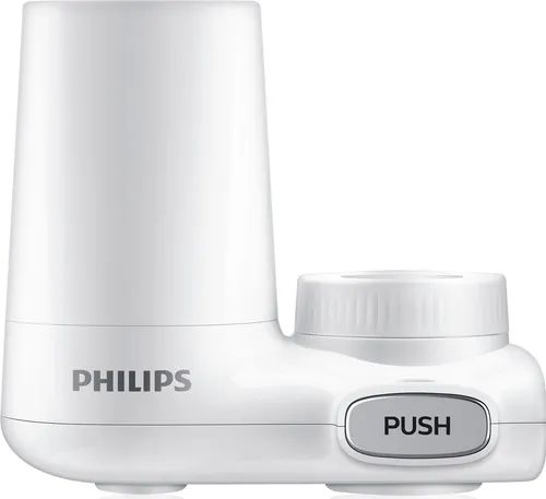 Philips Wasserfilter AWP3753/10 - Filter für klare Trinkwasserqualität direkt am Wasserhahn, mit einer Filterkapazität von 1200 l für gesunden Genuss.