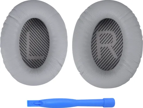 Ersatz Ohrpolster für Bose QC35/QC35 II - Memory PolyurethanErsatz Ohrpolster - Grau