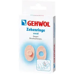 GEHWOL Zehenringe oval, 9 Stk.