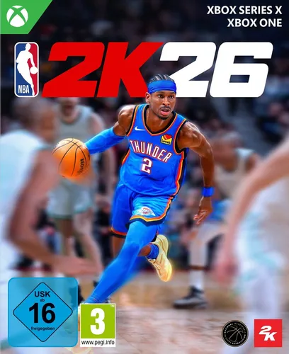 NBA 2K26 für XBSX/XBOX One – Neu & OVP - Sportspiel für XBSX/XBOX One, erlebe realistische Basketball-Action mit verbesserten Grafiken und Gameplay-Features.