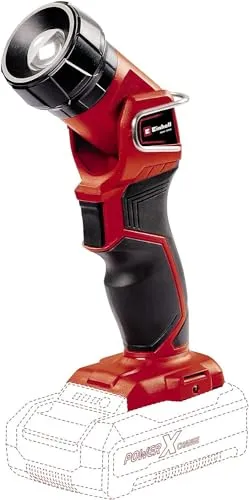 Einhell Classic Akku-Lampe TC-CL 18 Li H Solo 18 V - leistungsstarke Taschenlampe mit flexibler Einsatzmöglichkeit, ideal für Outdoor-Aktivitäten und Notfälle