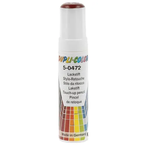 DUPLI-COLOR 840128 Auto-Color-Lackstifte, 12 ml, AC Rot 5-0472 Uni