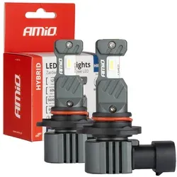 Led-autolampen Hybrid-serie Hir2 6000k Canbus 60w Amio-04119