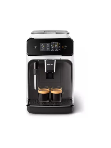 Philips EP1223/00 Series 1200 - Automatische Kaffeemaschine - Kaffeevollautomaten mit integriertem Milchaufschäumer für perfekten Kaffeegenuss auf Knopfdruck.