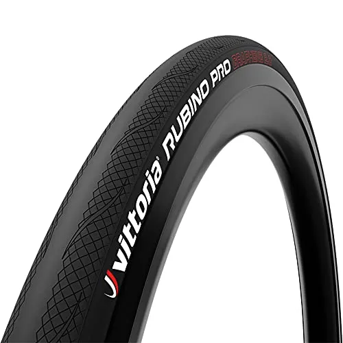 Vittoria Rubino Pro 26x0.90 Zoll - Faltreifen für Training und Rennen - Fahrradreifen mit 150 TPI Nylongehäuse und 3C Graphene 2.0 Technologie für hohen Nassgriff und lange Lebensdauer. Ideal für intensives Training und Rennsport.