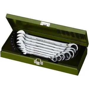 Proxxon Industrial 23124 MicroSpeeder Ring-Maulschlüssel-Satz 7-teilig - Werkzeug-Sets mit präziser MicroSpeeder-Technologie für schnelles und effizientes Arbeiten, ideal für professionelle Handwerker.