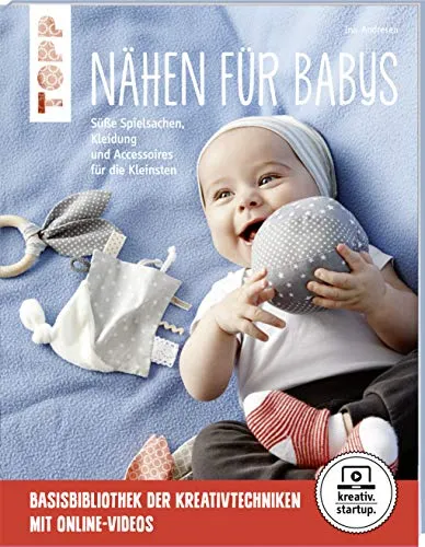 Nähen für Babys: Süße Spielsachen, Kleidung und Accessoires - Kategorie: Nähen. Mit Online-Videos für einfache Anleitung, ideal für kreative Eltern und DIY-Liebhaber.