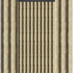 Arsvita Flauschvorhang 90x220 Unistreifen beige-braun - Gardinen – Eleganter Sichtschutz mit hochwertigem Chenille, ideal für Türbereiche und schützt vor Insekten und unerwünschten Blicken.