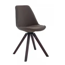 CLP Retrostuhl Troyes Square in silber von CLP