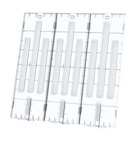 GARANTIA® Frühbeet Abdeckung Ergo Quadro L 800x800x50mm - Ideal für Gartenliebhaber, schützt Pflanzen vor Frost und sorgt für ein optimales Wachstum.