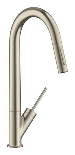 Axor Starck Einhebel-Küchenmischer 270 mit Ausziehbrause von AXOR