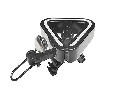 Asista Teile fürs Rad Mounty Trilly Glocke Schwarz 2-31,8 mm