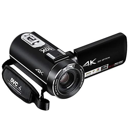 Produktbild Lipa AD-C7 Videokamera Ultra hd Camera, Microphone Connection, WiFi, stabilization, Infrared Night Vision, led Light, Phone Remote and Remote Control, 10x Optical Zoom, 120x digital Zoom
