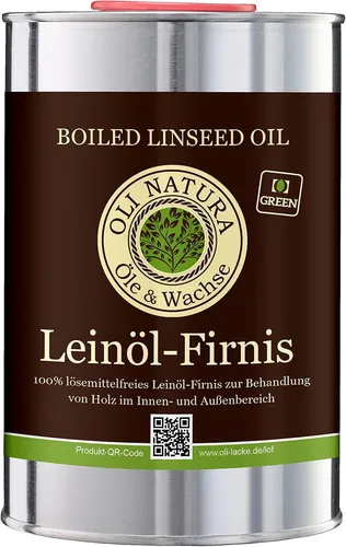 Produktbild OLI-NATURA Leinöl-Firnis natur 1ltr